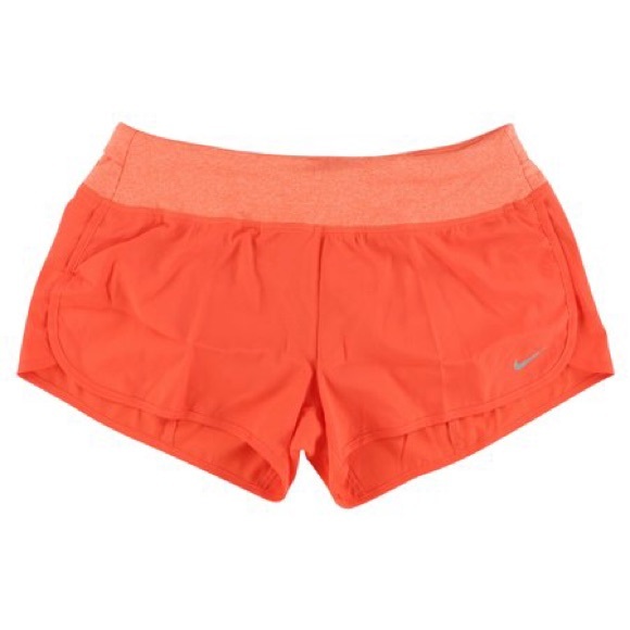 Nike Rival 3-inch Running Shorts - Red Orange